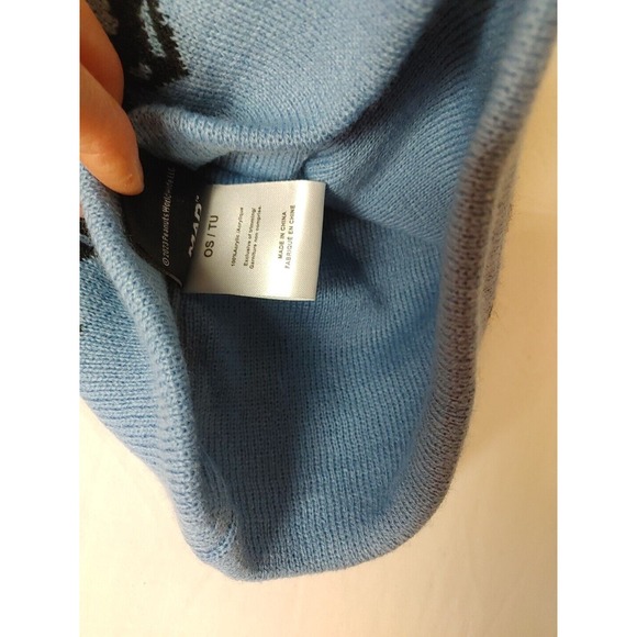 Children's Youth Kids Snoopy Woodstock Pom Pom Beanie Hat Cap & Mittens New Knit - Picture 4 of 9